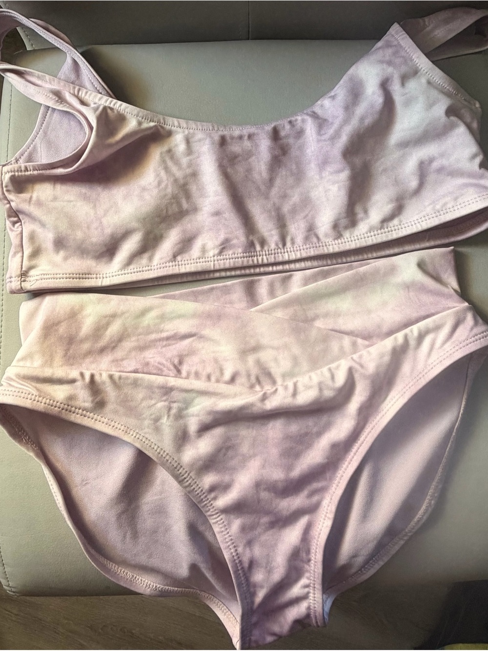 GAP Light Lavender Bralette and High-Waist Brief Set